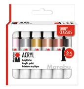 Basic-Acryl Set 6ST Shiny classics