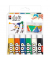 Basic-Acryl Craft Paint 6ST sortiert