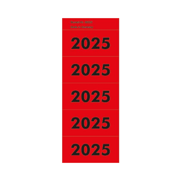 4082032062252 - Inhaltsschildchen 2025 rot 4082032062252 Head 100 Stück 4082032062252 - Inhaltsschildchen 2025 rot 4082032062252 Head 100 Stück