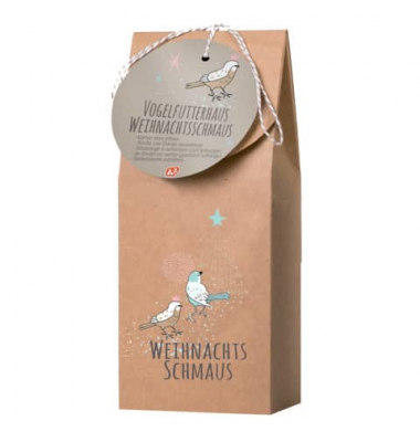 Vogelfutterhaus Weihnachtsschmaus
