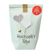 Wundert&uuml;te 63601 , "Hochzeitst&uuml;te", 14x22cm (BxL), in Papiert&uuml;te