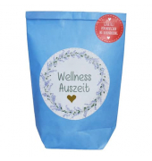 Wundert&uuml;te 63602 , "Wellness Auszeit", 14x22cm (BxL), in Papiert&uuml;te