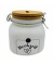 Spardose Glas Hochzeit rosa