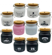 Spardose Glas (klein) 8923 , "Motiv sortiert"