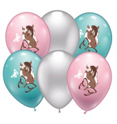 Luftballon 6ST Pferd