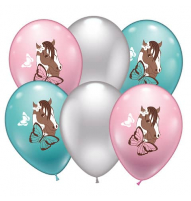 Luftballon 6ST Pferd