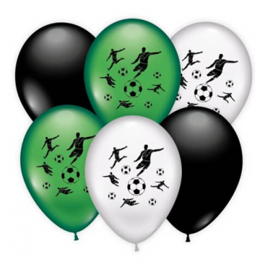 Luftballon 6ST Fußballer