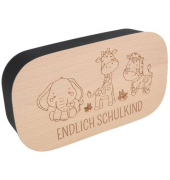 Lunchbox Endlich Schulkind Tiere