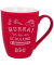 Tasse Hurra! Ich bin ein Schulkind rot