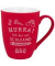 Tasse Hurra! Ich bin ein Schulkind rot