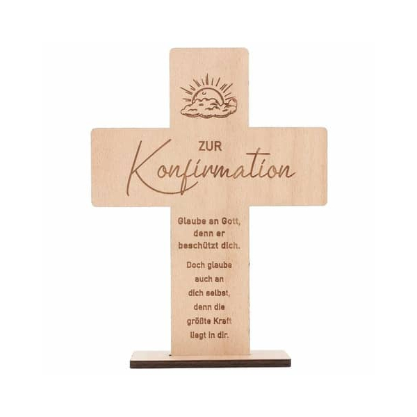 4250641398882 - Holzkreuz Zur Konfirmation 4250641398882 SPRUCHREIF 4250641398882 - Holzkreuz Zur Konfirmation 4250641398882 SPRUCHREIF