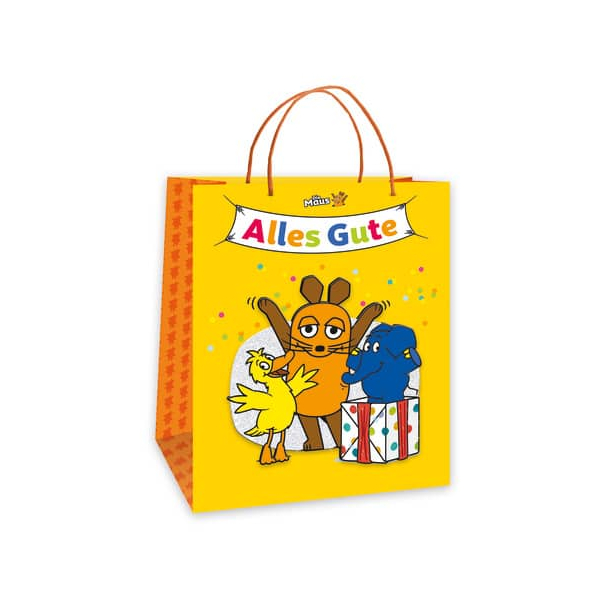 4251901505651 - Geschenktasche 80565N Kindergeburtstag 3D-EffektGlitzerPapierkordel Maus Elefant 18cm x 23cm 4251901505651 TRÖTSCH 4251901505651 - Geschenktasche 80565N Kindergeburtstag 3D-EffektGlitzerPapierkordel Maus Elefant 18cm x 23cm 4251901505651 TRÖTSCH