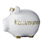 Spardose Schwein (klein) 101225 , "Kommunion"