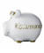 Spardose Schwein (klein) 101225 , "Kommunion"
