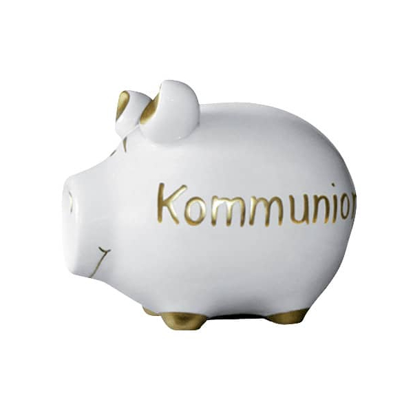3 Stück Alpedia Spardose Schwein (klein) 101225 , Kommunion 4260185594220 Alpedia