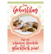 Geburtstagskarten B-2106 A4