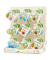 Blumenmurmeln 54ST  3fach sortiert