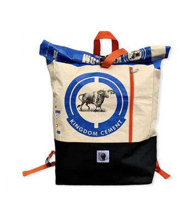 Rucksack Classic Life Zement blau