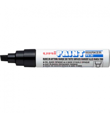 Lackmarker PX-30, 182298, Stift, schwarz, 4-8,5 Keilspitze