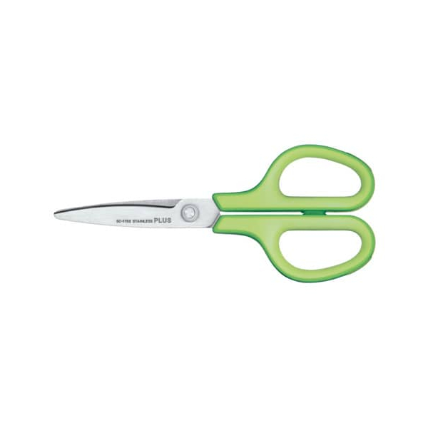 4977564674984 - Haushaltsschere Fitcut Curve Edelstahl 175cm grün 4977564674984 PLUS JAPAN