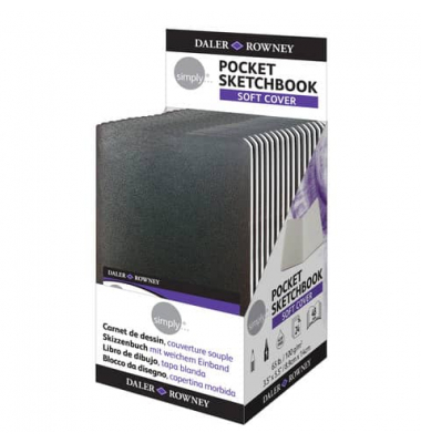 Skizzenbuch Pocket 48Seiten 100g.Softc.