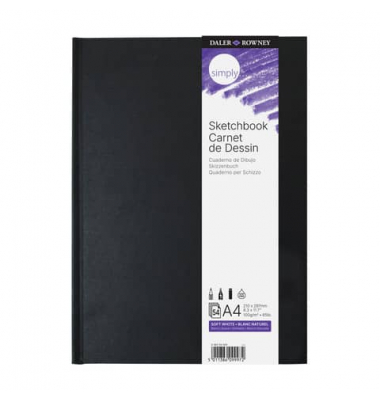 Skizzenbuch A4 54Seiten 100g geleimt
