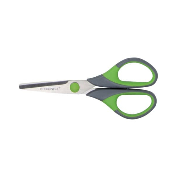 5705831007529 - Schere 14cm graugrün 5705831007529 Q-connect 5705831007529 - Schere 14cm graugrün 5705831007529 Q-connect
