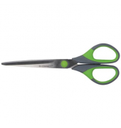 Schere 17,5cm graugrün