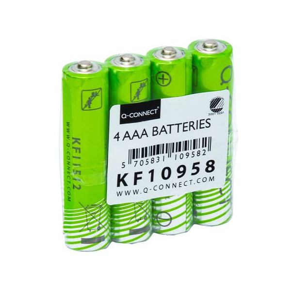 5705831109582 - Batterie AAALR03 4ST Nordic Swan grün 5705831109582 Q-connect 5705831109582 - Batterie AAALR03 4ST Nordic Swan grün 5705831109582 Q-connect
