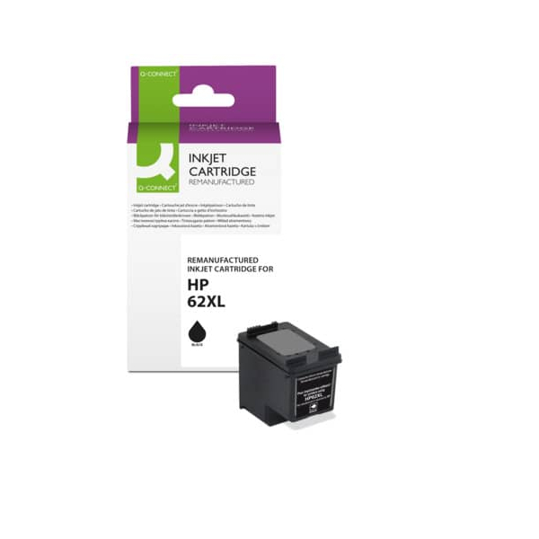 5705831139749 - Tinte ersetzt HP 62XL-schwarz 5705831139749 Q-connect 5705831139749 - Tinte ersetzt HP 62XL-schwarz 5705831139749 Q-connect