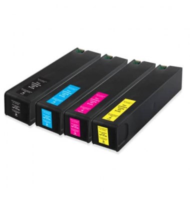 Druckerpatrone HP 913A KF13993 (kompatibel mit HP), farbig sortiert, ca. 3200&ndash;3800 Seiten
