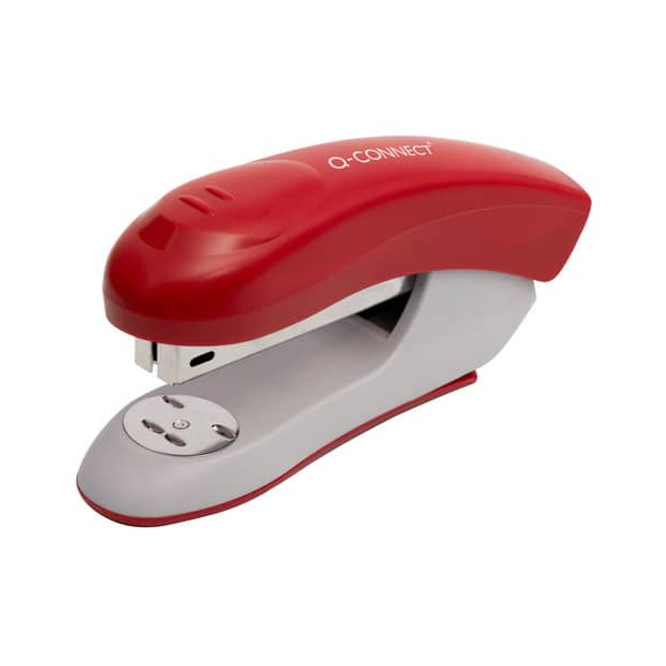 5705831142060 - Heftmaschine Kunststoff 20BL rotgrau 5705831142060 Q-connect