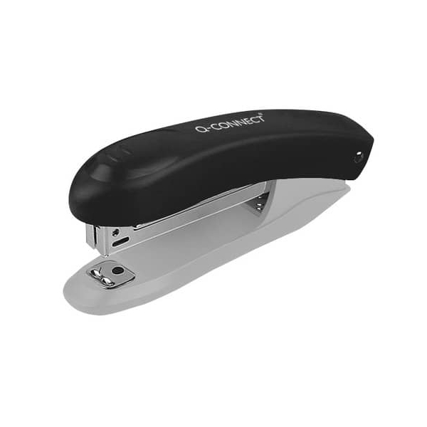 5705831142121 - Heftgerät KF14212 schwarz grau 12 Blatt 5705831142121 Q-connect