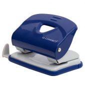 Bürolocher KF14218, blau/grau, bis 18mm 20 Blatt, mit Anschlagschiene