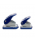 Locher Metall 20 Blatt blaugrau