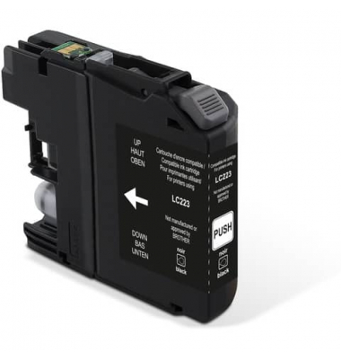 Tinte ersetzt Brother LC223-schwarz