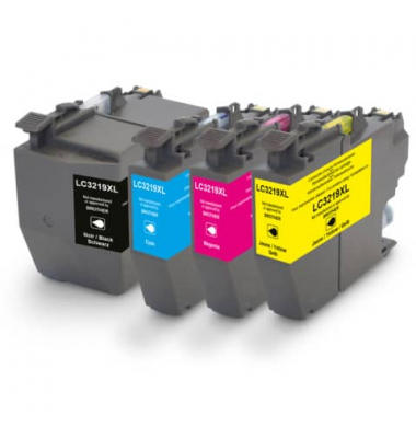 Druckerpatrone LC3219XL KF14254 (kompatibel mit Brother), farbig sortiert, ca. 1200 Seiten