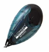 Korrekturroller KF14431 transparent/schwarz, 4,2mm x 14m, nachf&uuml;llbar, in 100 % recycelter Karton