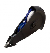 Korrekturroller KF14432 schwarz, 4,2mm x 14m, nachfüllbar, in 100 % recycelter Karton