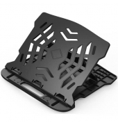 Laptophalter Kunststoff schwarz