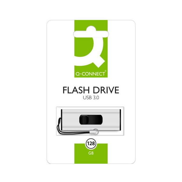 5705831163751 - USB-Stick KF16375 silber USB 30 128 GB 5705831163751 Q-connect
