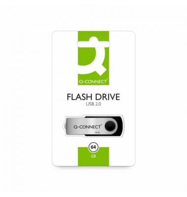 USB-Stick KF41514, silber/schwarz, USB 2.0, 64 GB