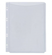 Prospekth&uuml;llen KF11195, A4 glasklar glatt, oben offen, 0,2mm