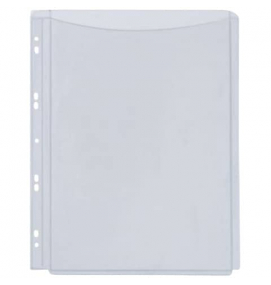 Prospekth&uuml;llen KF11195, A4 glasklar glatt, oben offen, 0,2mm