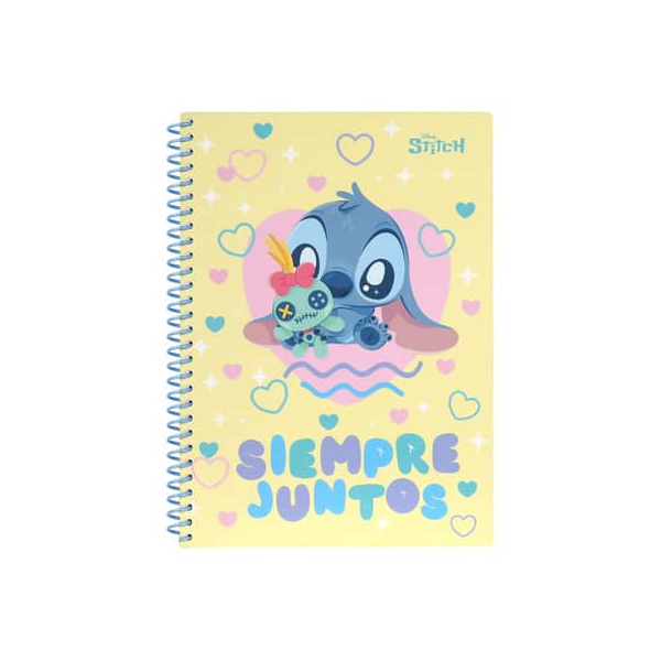 3 Stück Coolpack Notizbuch 75002PTR, Disney Stitch, gelb, B5, kariert, 80g, 50 Blatt / 100 Seiten 5903686375002 Coolpack
