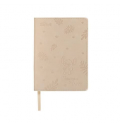 Notizbuch 75118PTR, beige, B6, Lineatur, 80g, 40 Blatt / 80 Seiten