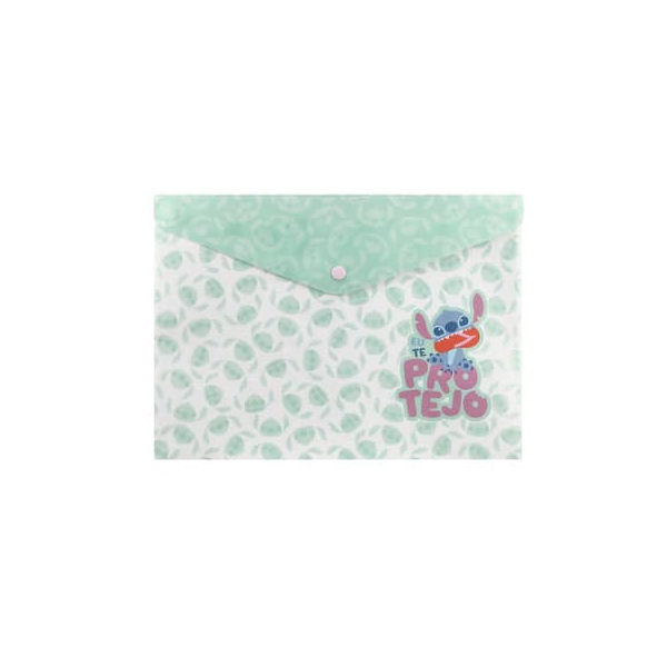 6 Stück Coolpack Dokumententasche 75132PTR, A4, Motiv, Disney Stitch, Polypropylen (PP), Druckknopfverschluss 5903686375132 Coolpack