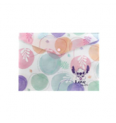 Dokumententasche CoolPack Disney Stitch 75149PTR, Din A4, bunt, Disney Stitch, Polypropylen (PP), Druckknopfverschluss