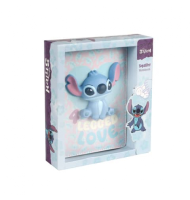 Notizbuch 75224PTR, Disney Stitch, bunt, B6