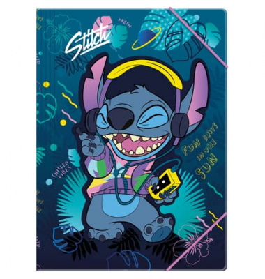 Sammelmappe Disney Stitch 79505PTR, A3 bunt, 1cm F&uuml;llh&ouml;he, Karon